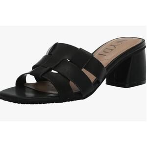 NYDJ Women's Gloriana Calf Leather - Size 8 - Black